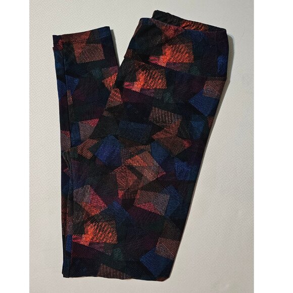 LuLaroe Multicolored Leggings OS - Picture 1 of 3
